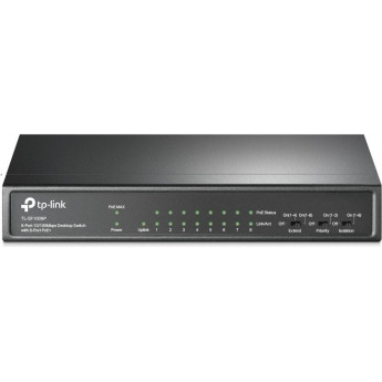 Коммутатор TP-LINK TL-SF1009P 9-портовый 10/100 Мбит/с